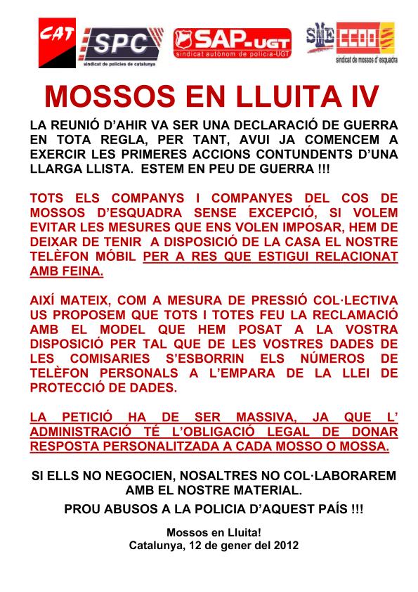 MOSSOS EN LLUITA 4