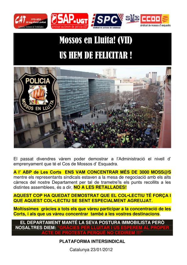 MOSSOS EN LLUITA 7